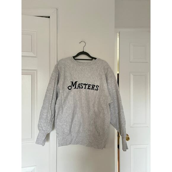 Vintage 80s Stitched Augusta Masters Golf Tournament Pullover Sweatshirt - Picture 1 of 5